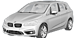 BMW F45 C1367 Fault Code